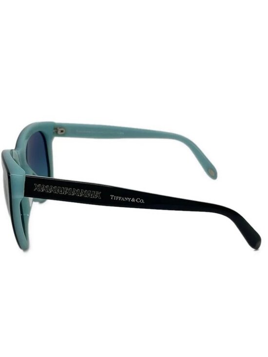 TIFFANY&Co. TF4112-F Dark Navy Black Light Blue Plastic Sunglasses main image 5